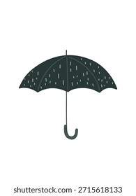 süße Cartoon Regenschirm Vektor Kunstwerk