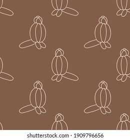 Cute cartoon unisex parrot balloon animal background. Hand drawn simple boho celebration party home decor. Gender neutral fun kids naive birthday all over print. 