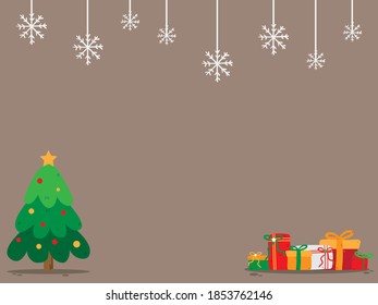 Cute cartoon of vector doodle hand draw of Merry Christmas and Happy Holiday.
