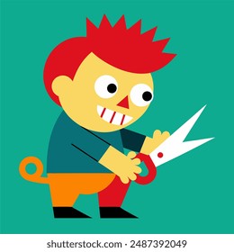 Cute cartoon vector file featuring adorable, whimsical characters perfect for illustrations, animations, and playful designs.