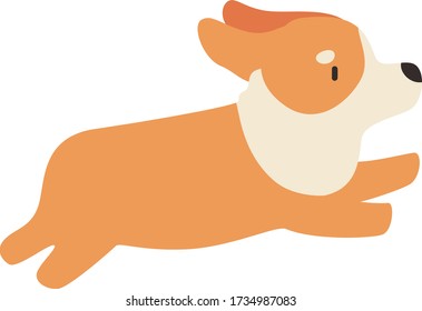 Cute Cartoon, Vector illustration on a white background. Drawing for children