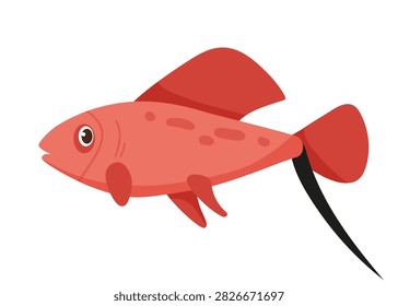 Cute cartoon vector illustration