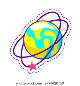 Cute cartoon vector illustration