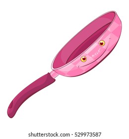 Cute cartoon vector pan character