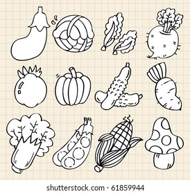 cute cartoon vegetable