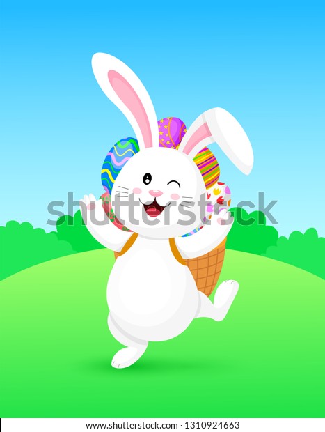 white rabbit backpack