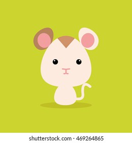 Cute Cartoon Wild hamster