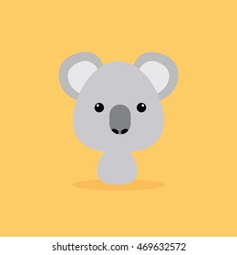 Cute Cartoon Wild Koala