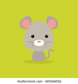 Cute Cartoon Wild mouse