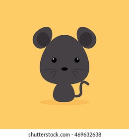 Cute Cartoon Wild mouse