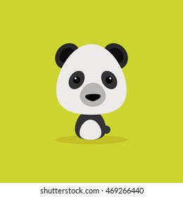 Cute Cartoon Wild panda