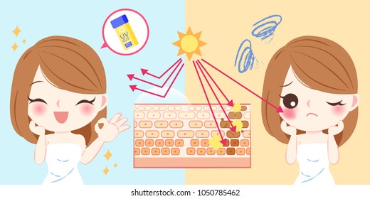 Cartoon Sunscreen Images, Stock Photos &amp; Vectors | Shutterstock