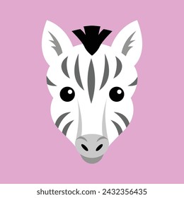 Cute cartoon zebra profile avatar

Editable vector illustration made for animal avatar pack.