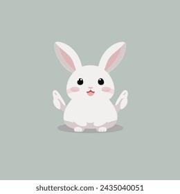 Cute and Cartoonish Bunnies: Adorable bunny clip 
art featuring chubby cheeks, expressive eyes, and 
endearing poses, perfect for creating charming and 
lighthearted Easter-themed content.
