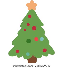 Cute cartoons for the Christmas festival