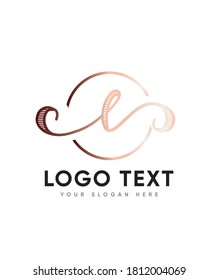A cute and casual handwritten type L logo template , an incredibly friendly feel, Vector logo for business and company identity 