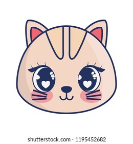 cute cat adorable character