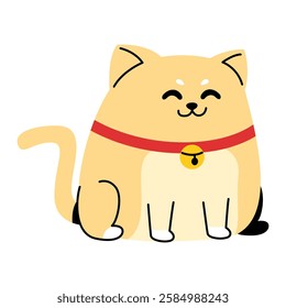 Cute cat in adorable costume