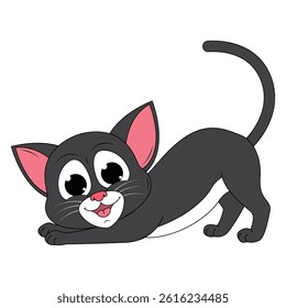 Cute Cat Animal Cartoon Illustration Design