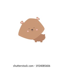 cute cat animal character design vector template illustration