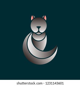 Vector de diseño de animales de gato