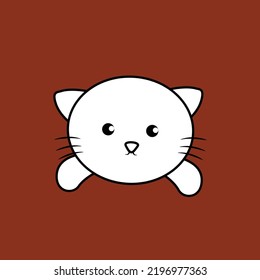 Cute Cat Animal Digital Stamp