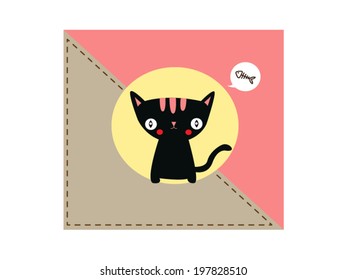 Cute Cat Card