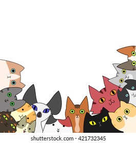 Cute cat card