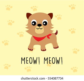 cute cat card