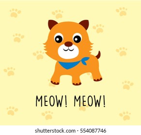 cute cat card