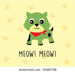 cute cat card