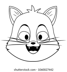Cute cat cartoon