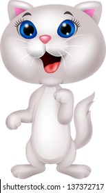 Cute cat cartoon