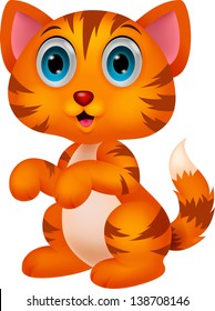 Cute cat cartoon