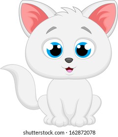 Cute cat cartoon