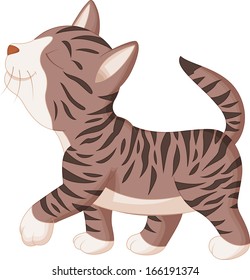 Cute cat cartoon