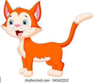 Cute cat cartoon