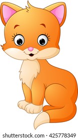 Cute cat cartoon