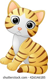 Cute cat cartoon