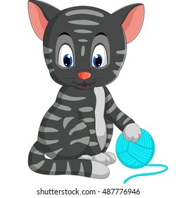 Cute cat cartoon