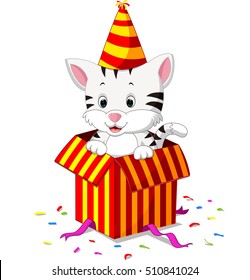 Cute cat cartoon