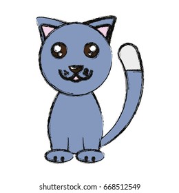 Cute cat cartoon