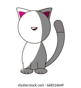 Cute cat cartoon