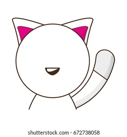 Cute cat cartoon