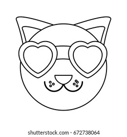 Cute cat cartoon