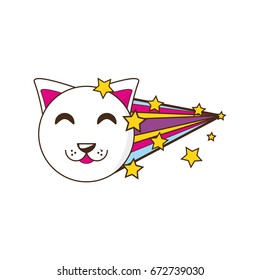 Cute cat cartoon
