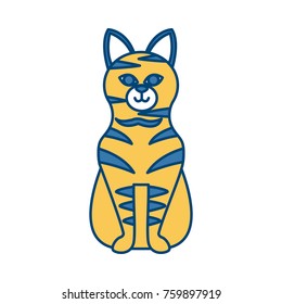 Cute cat cartoon