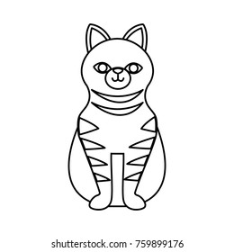 Cute cat cartoon