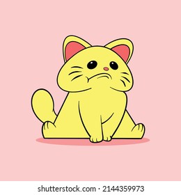 cute cat cartoon for commercial use