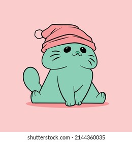 cute cat cartoon for commercial use